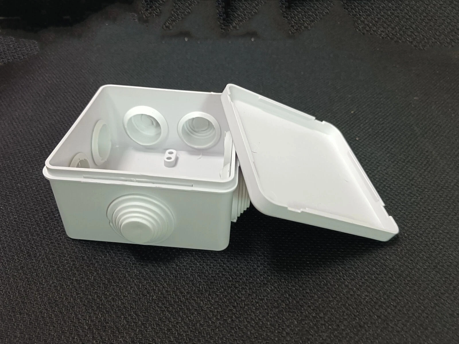 Plastic Junction Box with Knockout – Safe and Efficient Electrical Wiring Solution