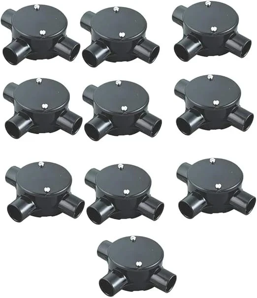 Smart Sense PVC Electrical Junction 1 Way – Durable Solution for Safe Electrical Connections
