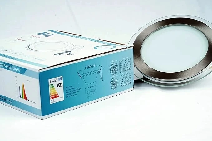 Smart Sense 12W SMD LED Glass Panel Light – Modern Lighting for Contemporary Spaces